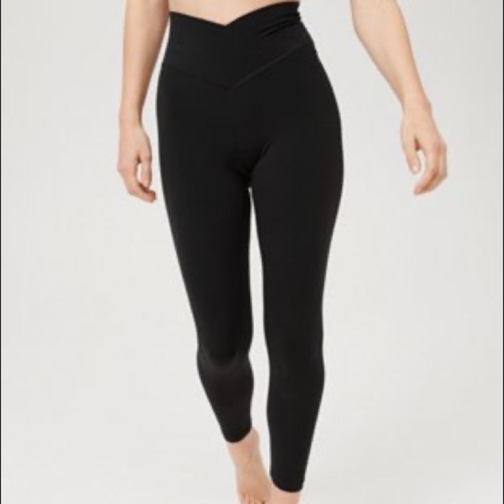 Aerie crossover waist leggings